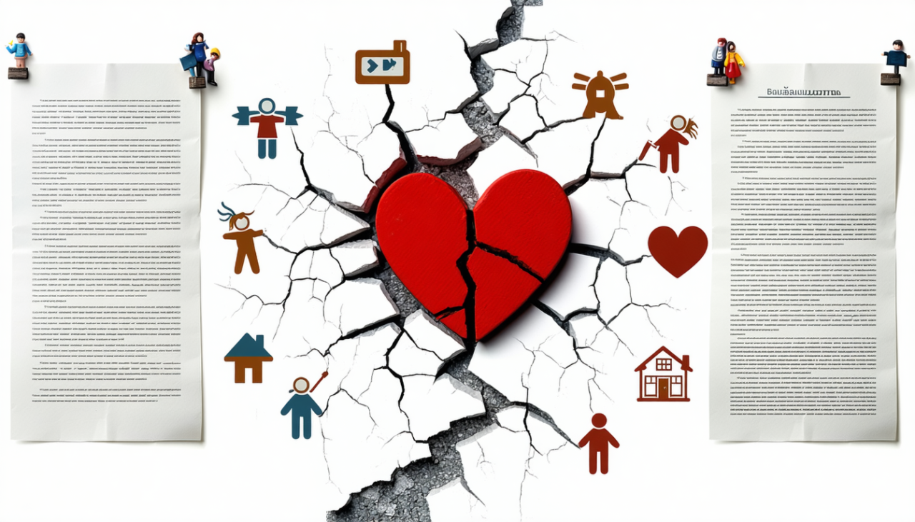 Как да защитите имуществото и децата си при раздяла