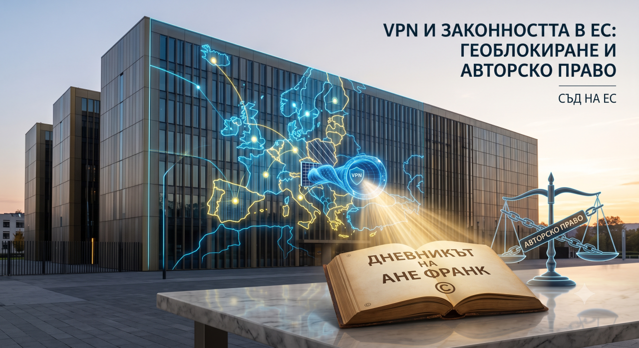VPN мрежите са законни технически инструменти